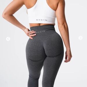 NVGTN Charcoal seamless contour Leggings